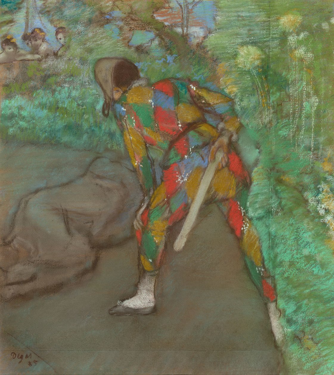 Arlecchino da Edgar Degas