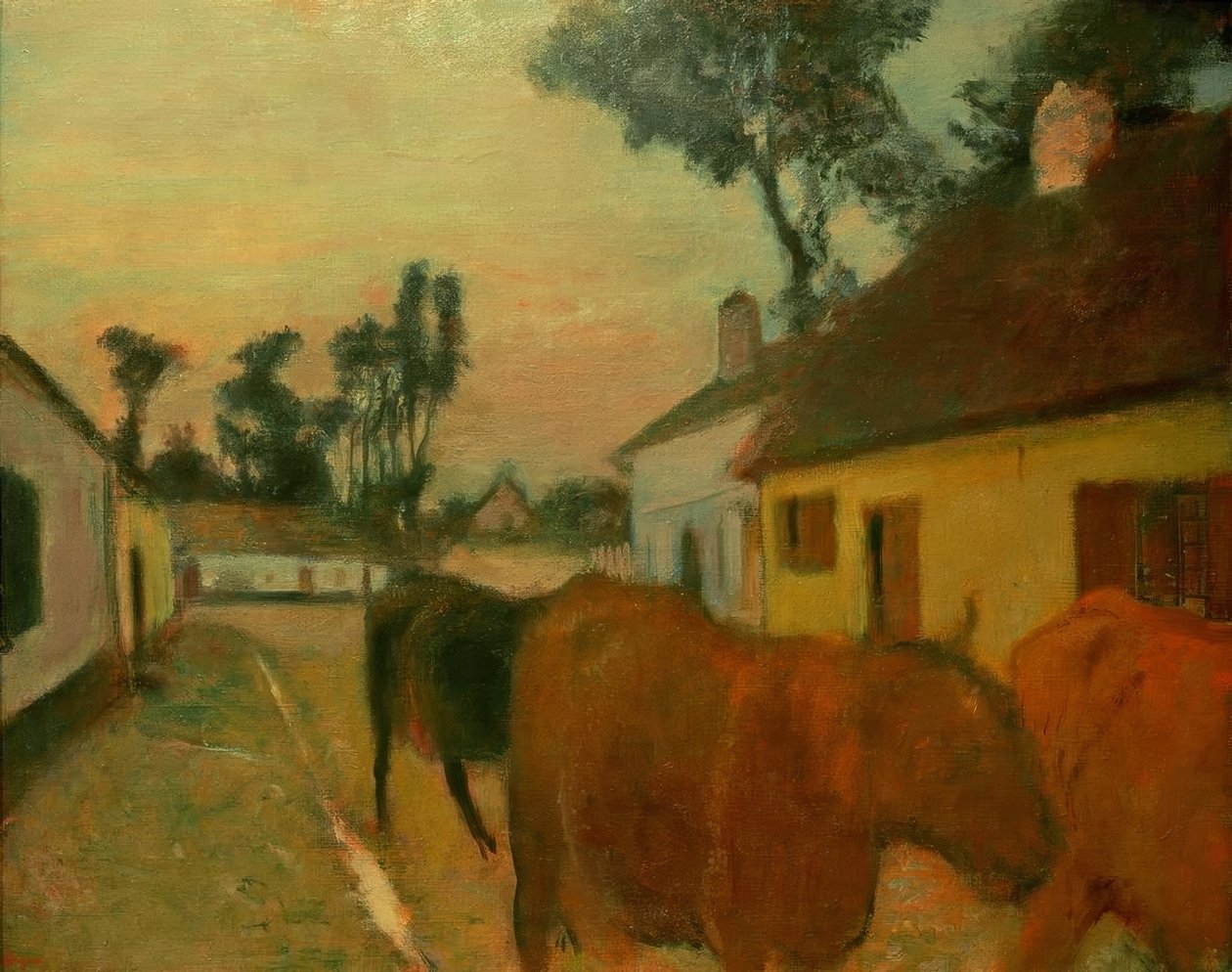 Ritorno del gregge da Edgar Degas