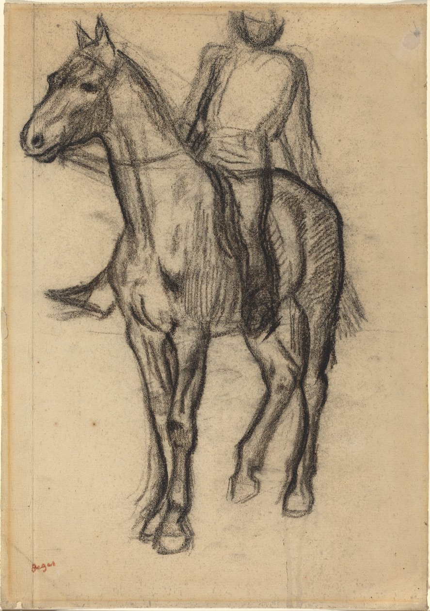 Cavallo e Cavaliere da Edgar Degas