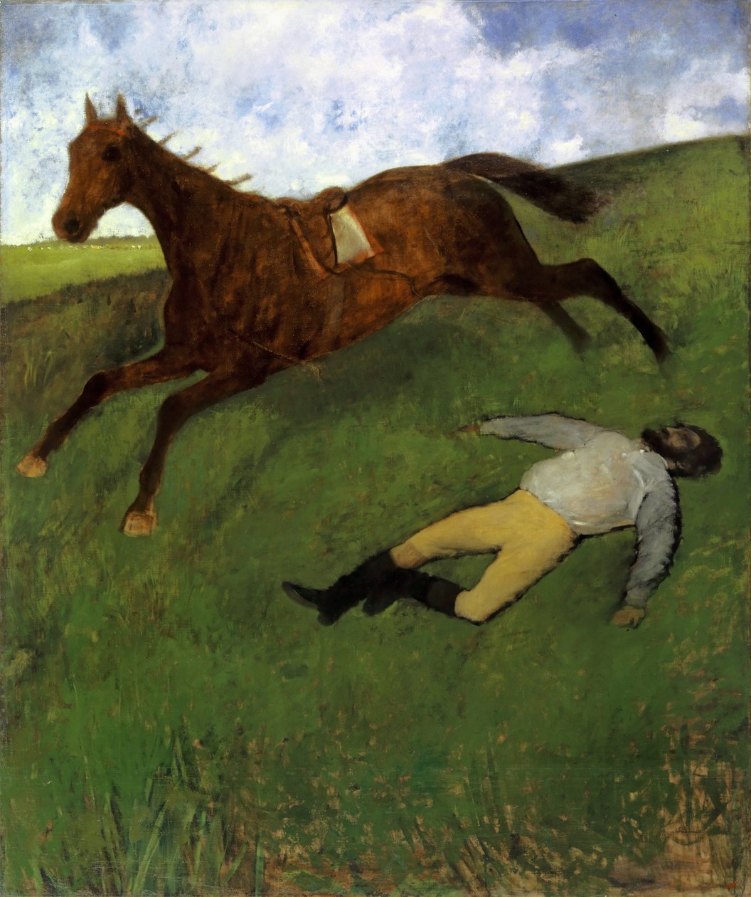 Fantino ferito, 1896-98 da Edgar Degas