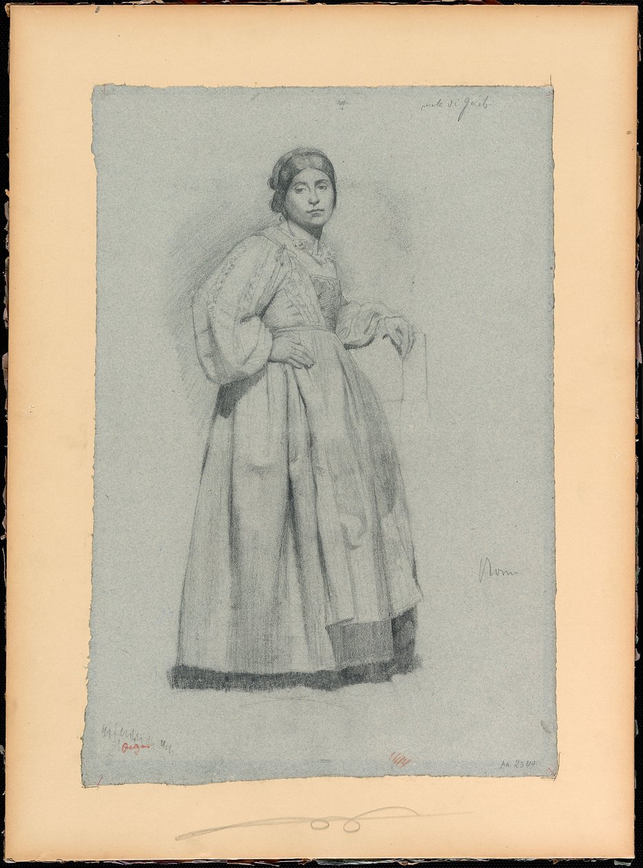 Italiana (Gaeta) da Edgar Degas