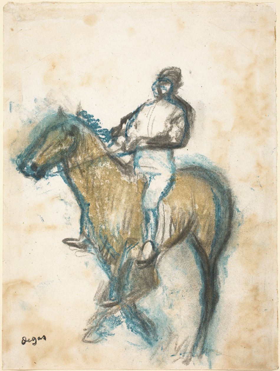 Fantino, c. 1898 da Edgar Degas