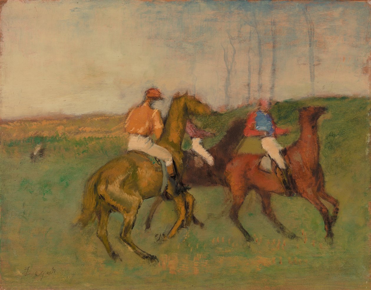 Fantini e Cavalli da Corsa da Edgar Degas
