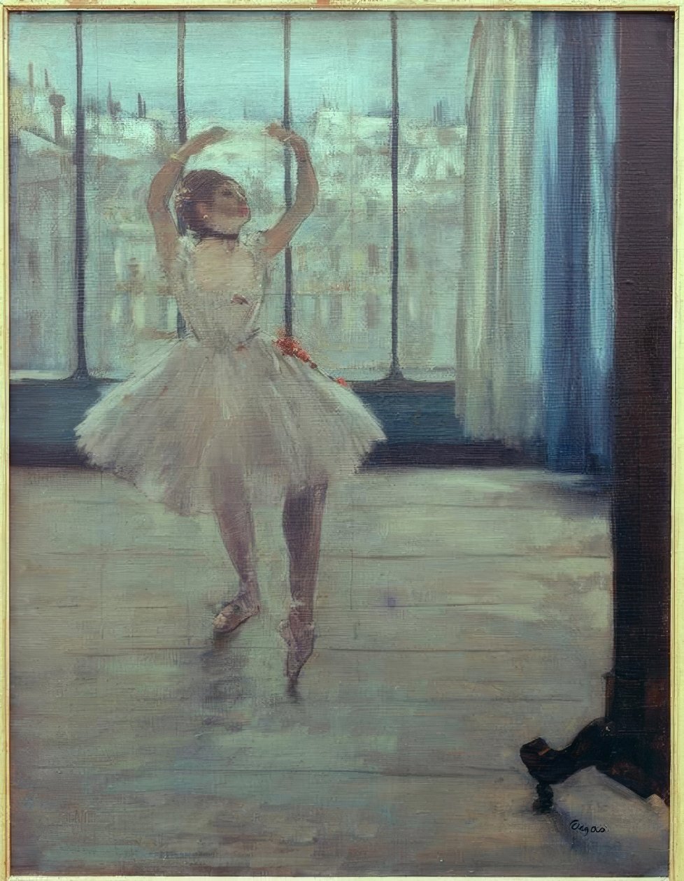 La ballerina dal fotografo da Edgar Degas