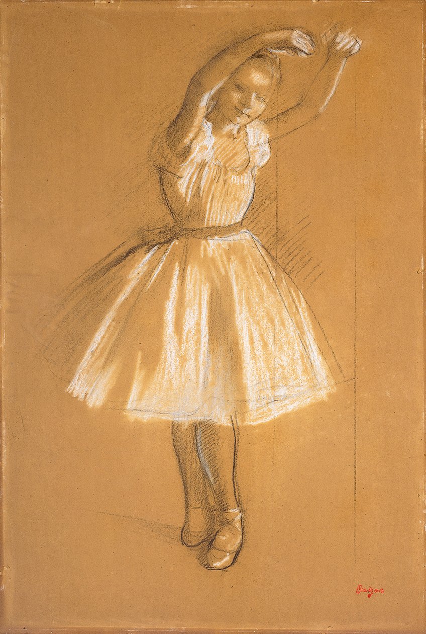 Piccola ballerina, 1875 da Edgar Degas