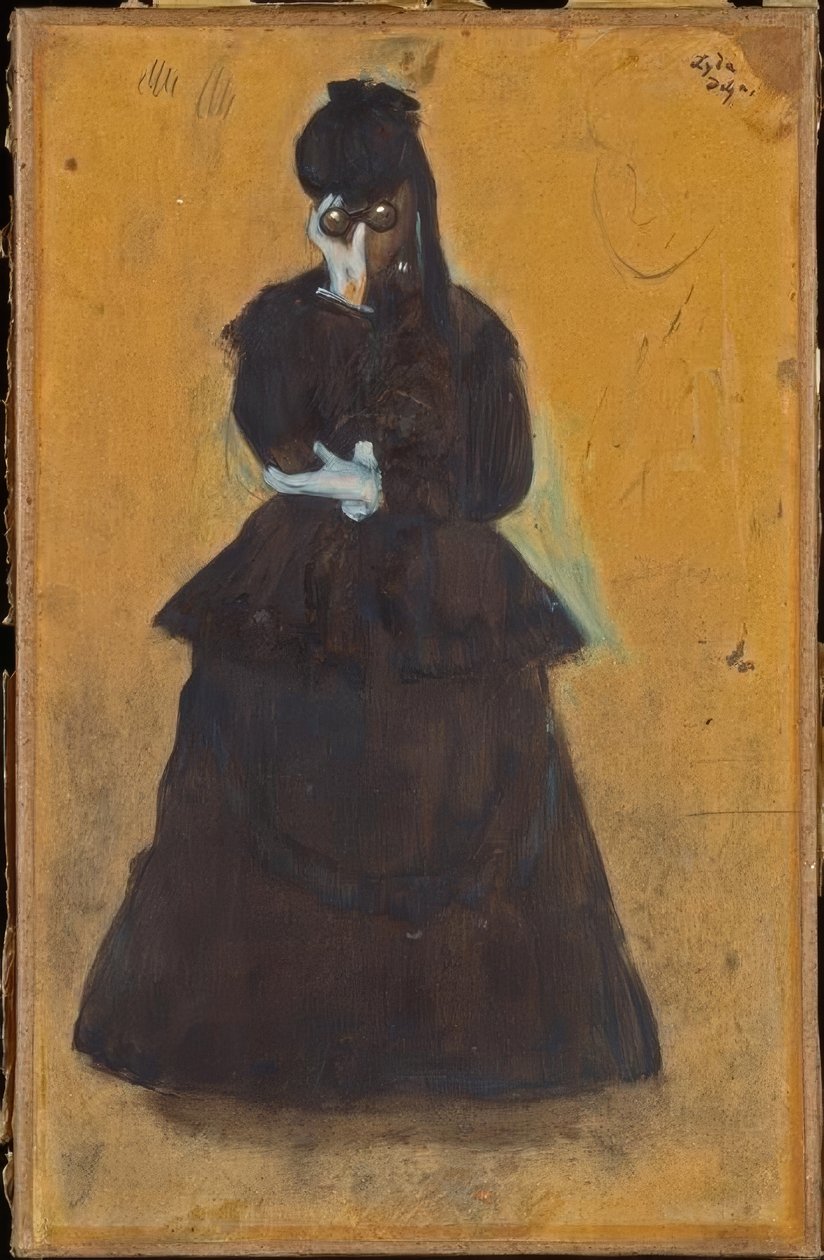 Lyda (Donna con il binocolo) da Edgar Degas