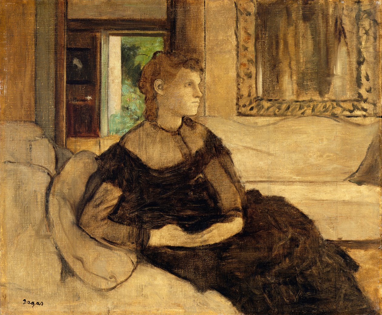Madame Théodore Gobillard da Edgar Degas