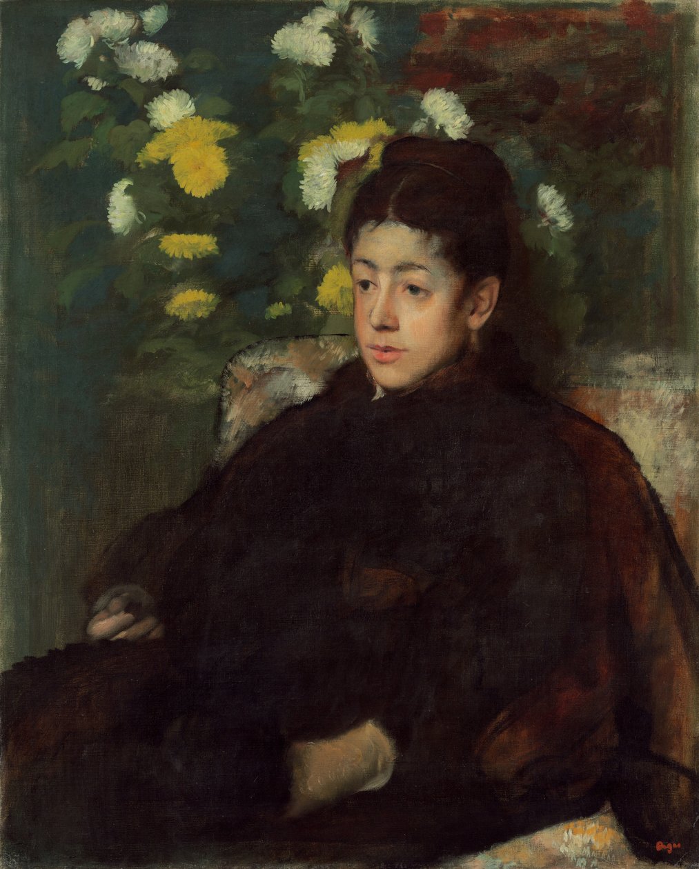 Mademoiselle Malot da Edgar Degas