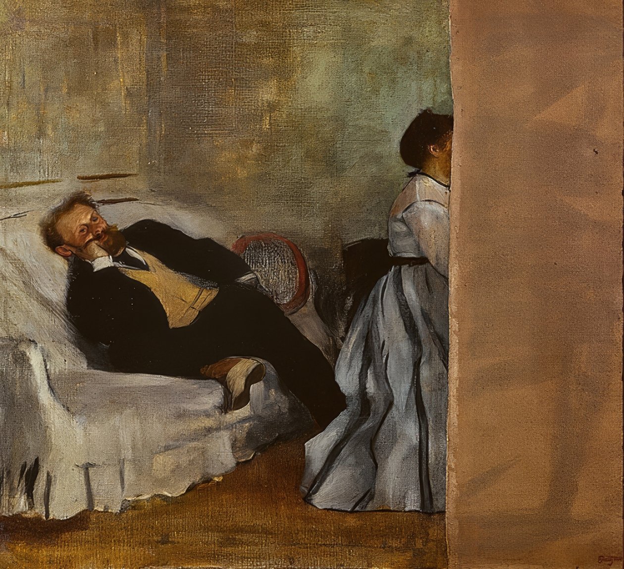 Monsieur e Madame Edouard Manet da Edgar Degas