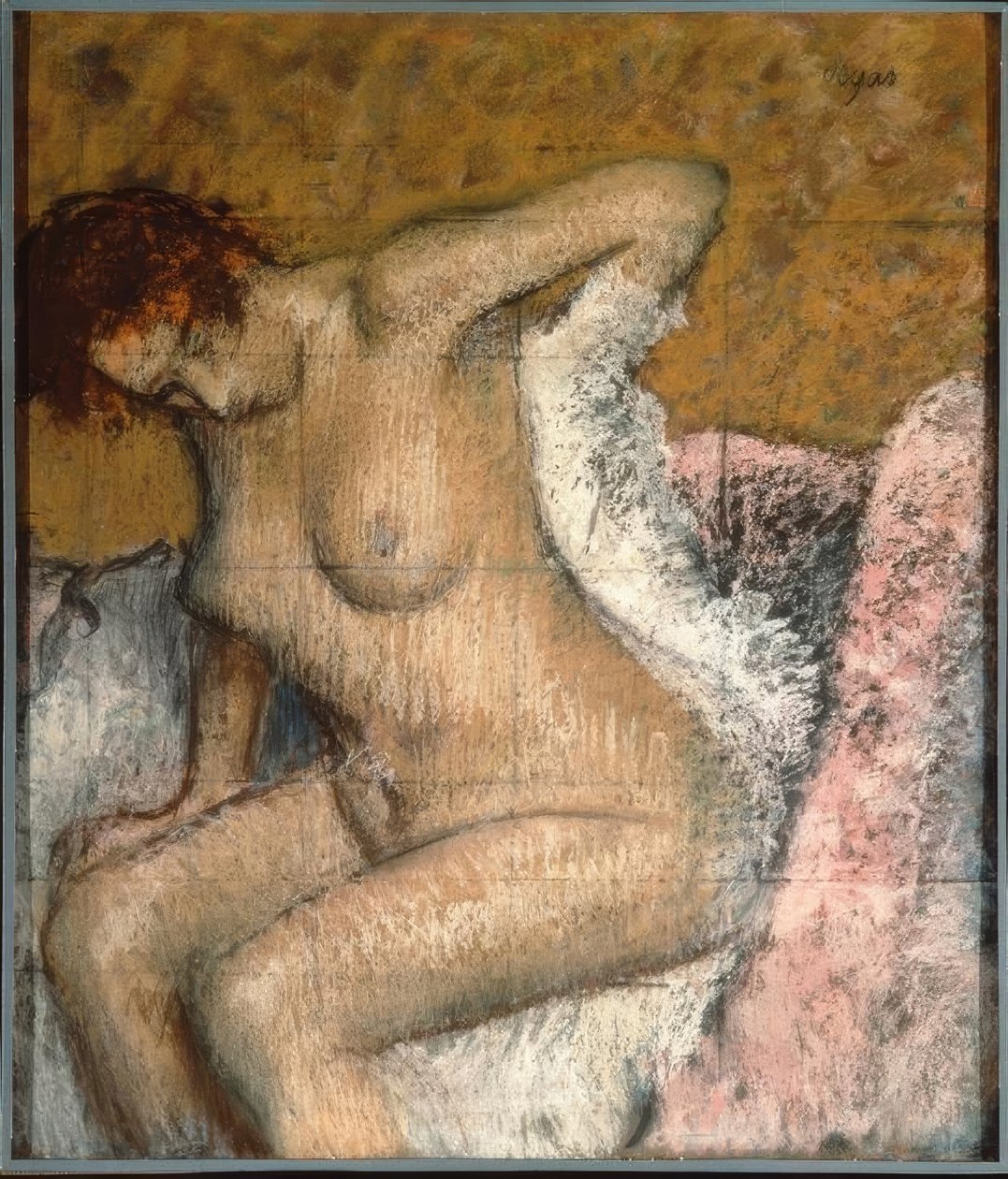 Dopo il bagno da Edgar Degas
