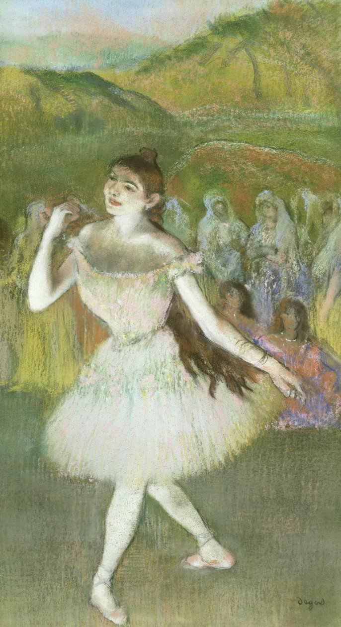 Ballerina rosa da Edgar Degas