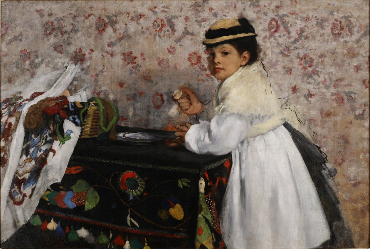 Ritratto di Mlle. Hortense Valpinçon da Edgar Degas