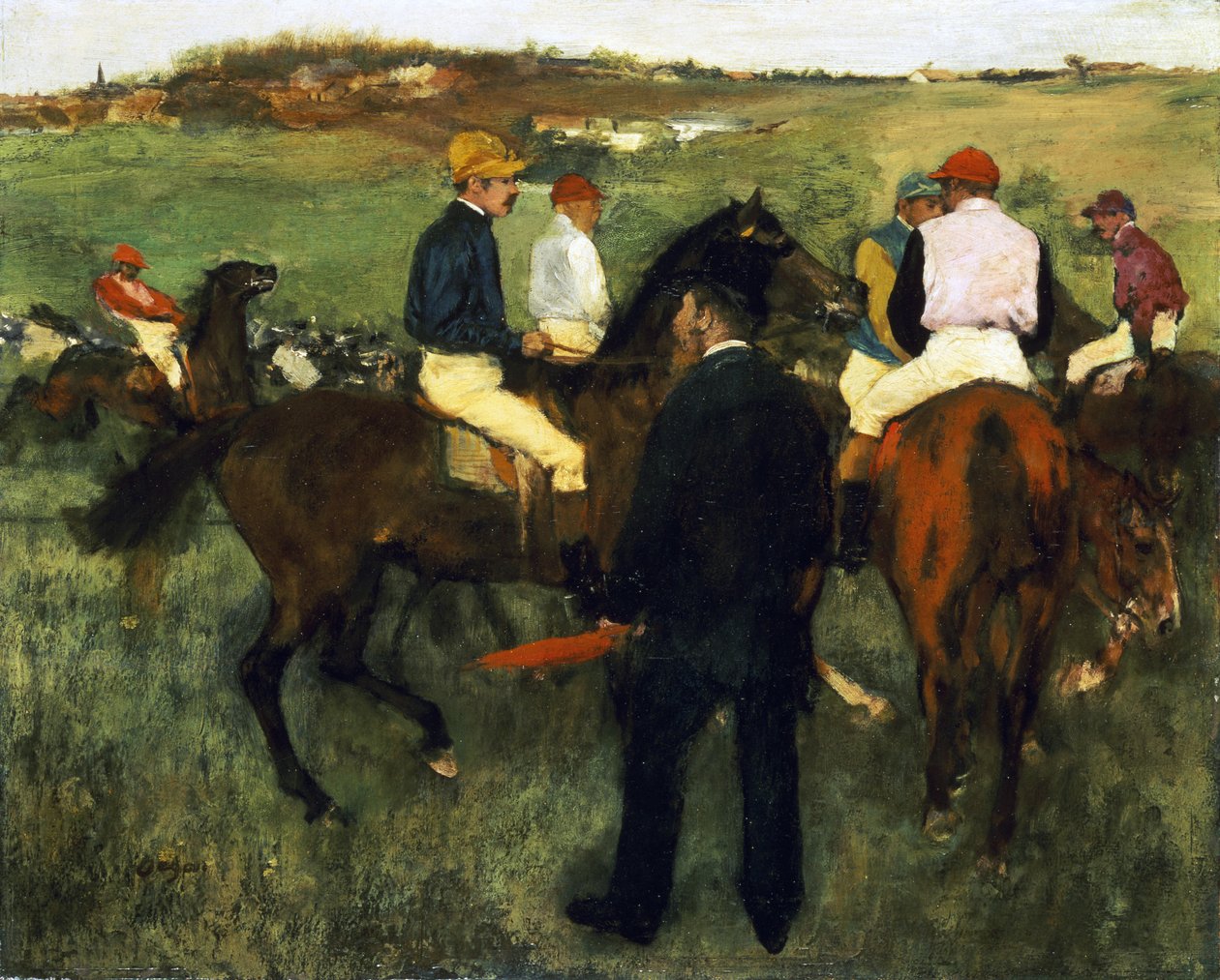 Cavalli da corsa da Edgar Degas