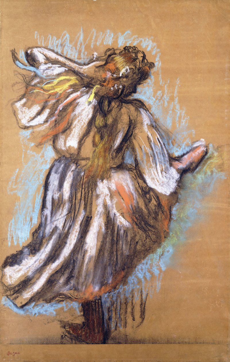 Danzatrice russa, 1895 da Edgar Degas