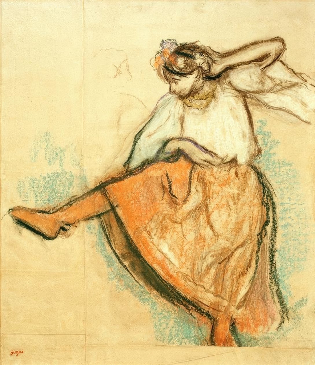 Ballerina russa da Edgar Degas