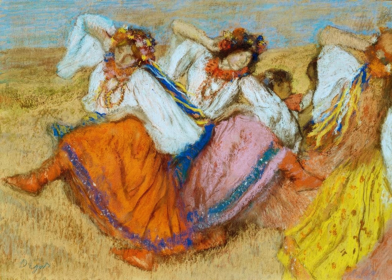 Ballerine russe da Edgar Degas