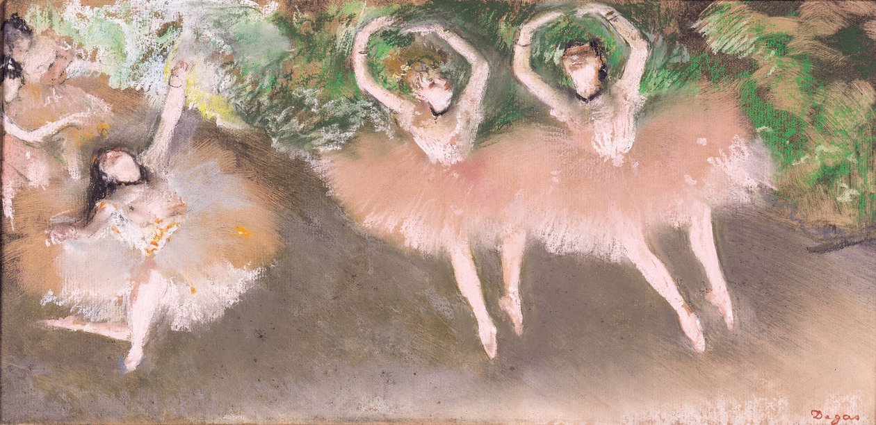 Scena di balletto, c.1879 da Edgar Degas