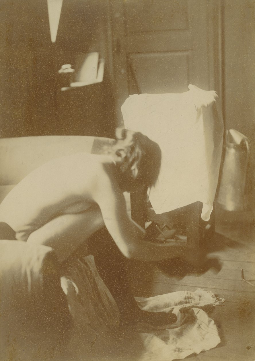 [Nudo seduto] da Edgar Degas