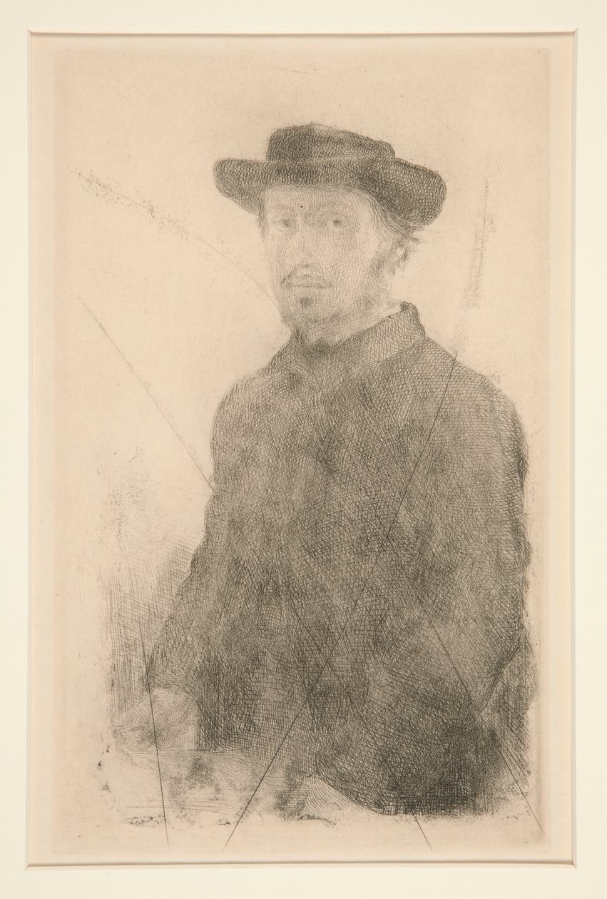 Autoritratto da Edgar Degas