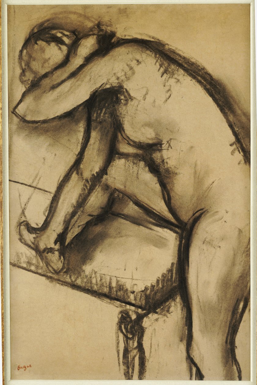 Studio di una ballerina da Edgar Degas