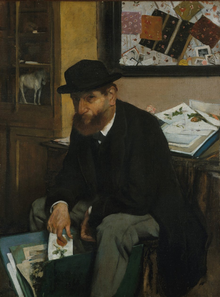 Il Collezionista di Stampe da Edgar Degas