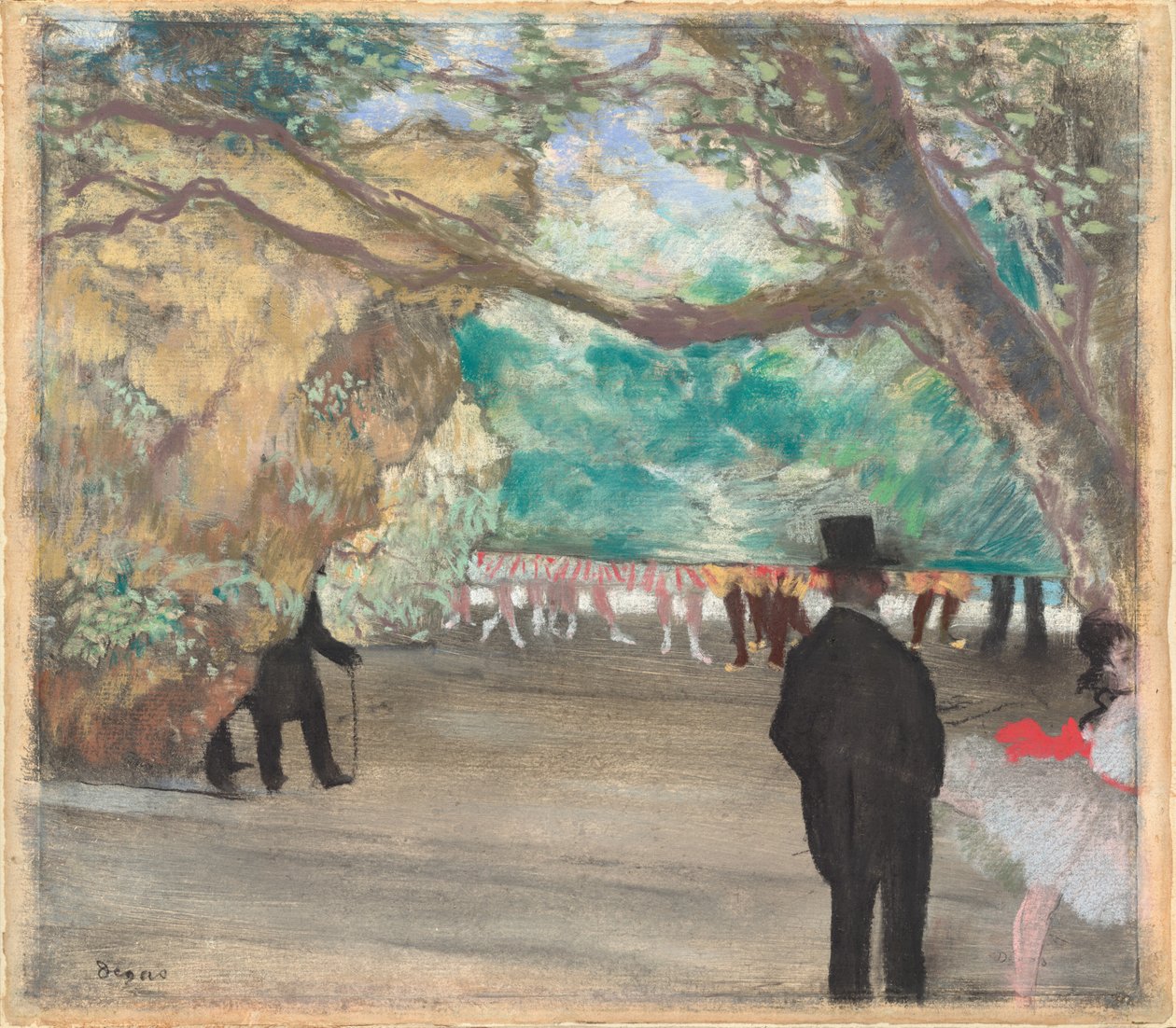 La Tenda, c. 1880 da Edgar Degas