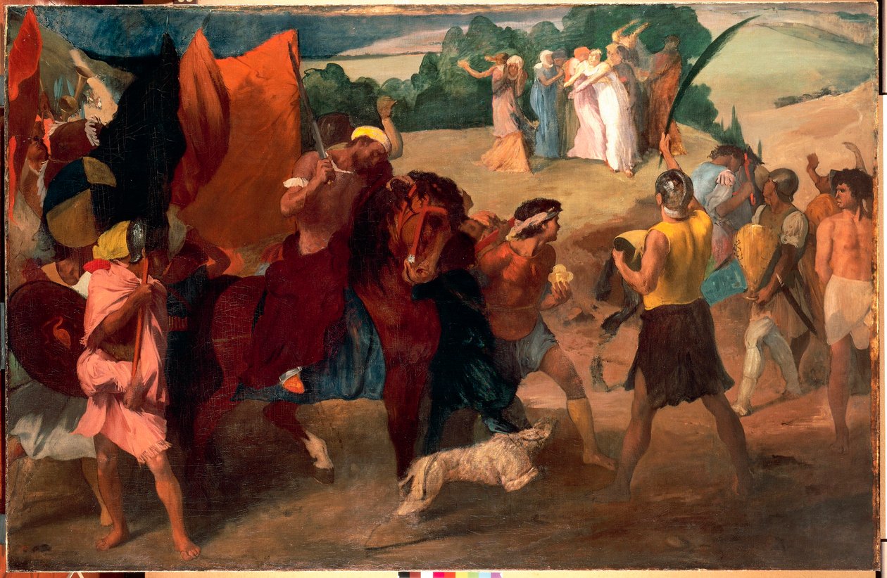 La figlia di Iefte da Edgar Degas