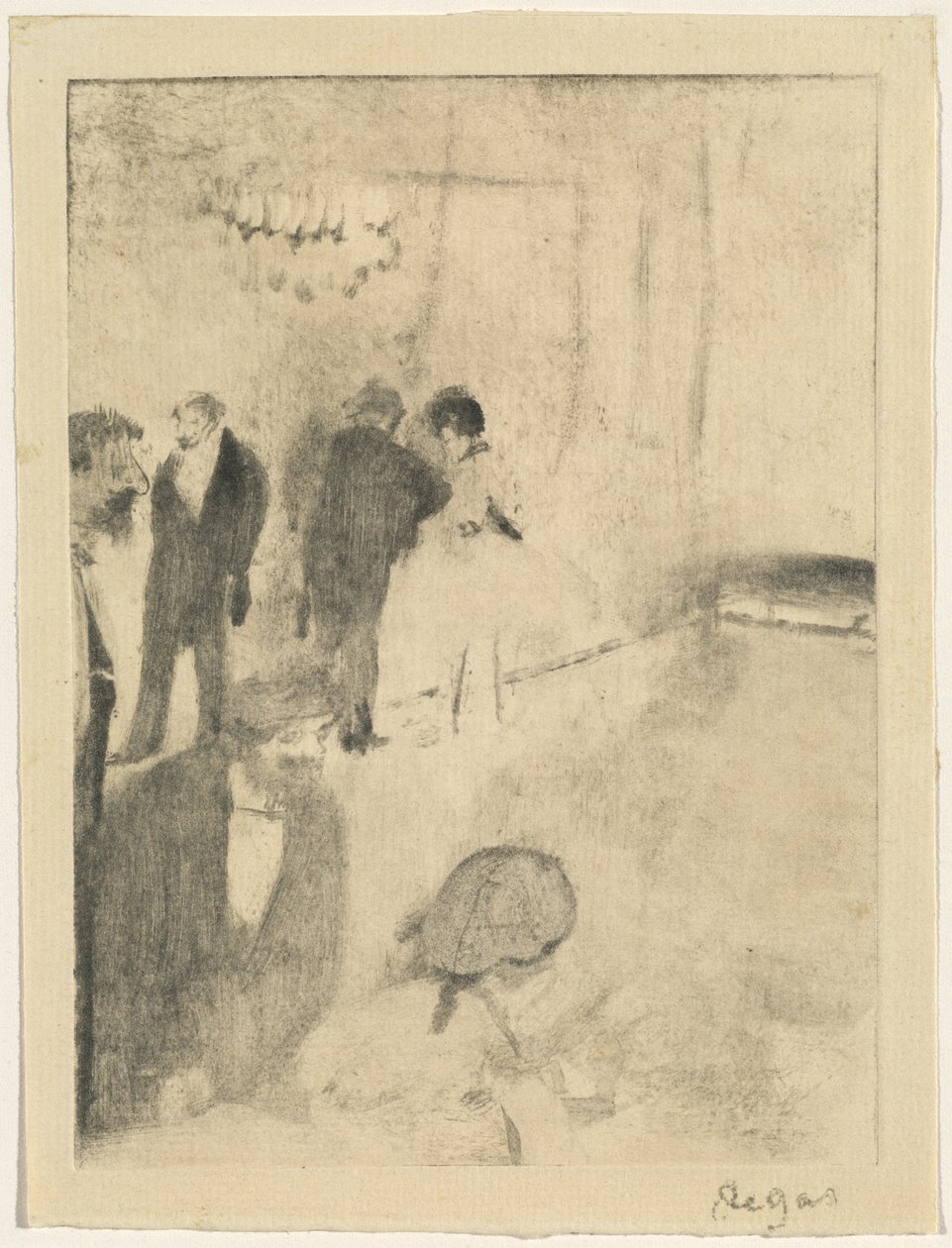 La Stanza Verde da Edgar Degas