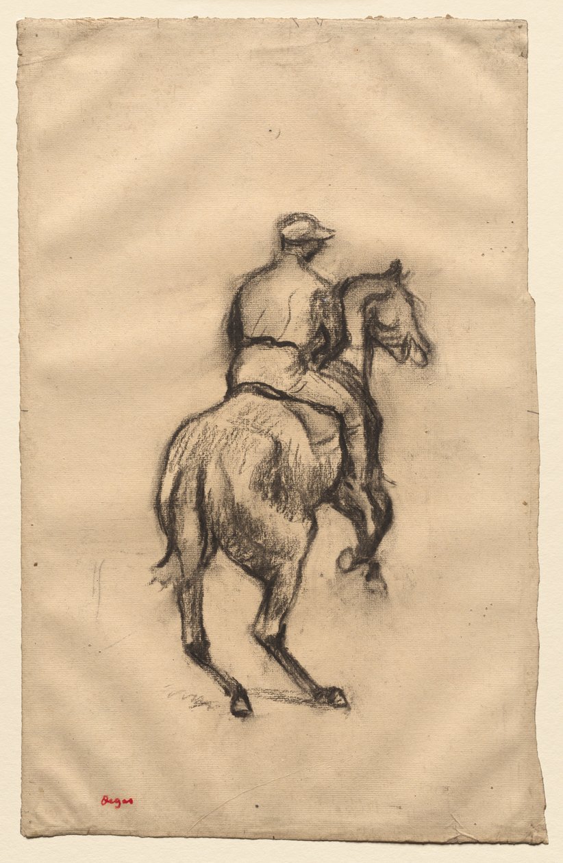 Il fantino da Edgar Degas