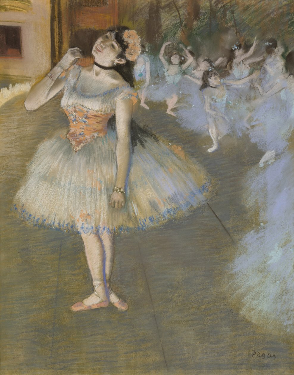 La stella, 1879/81 da Edgar Degas