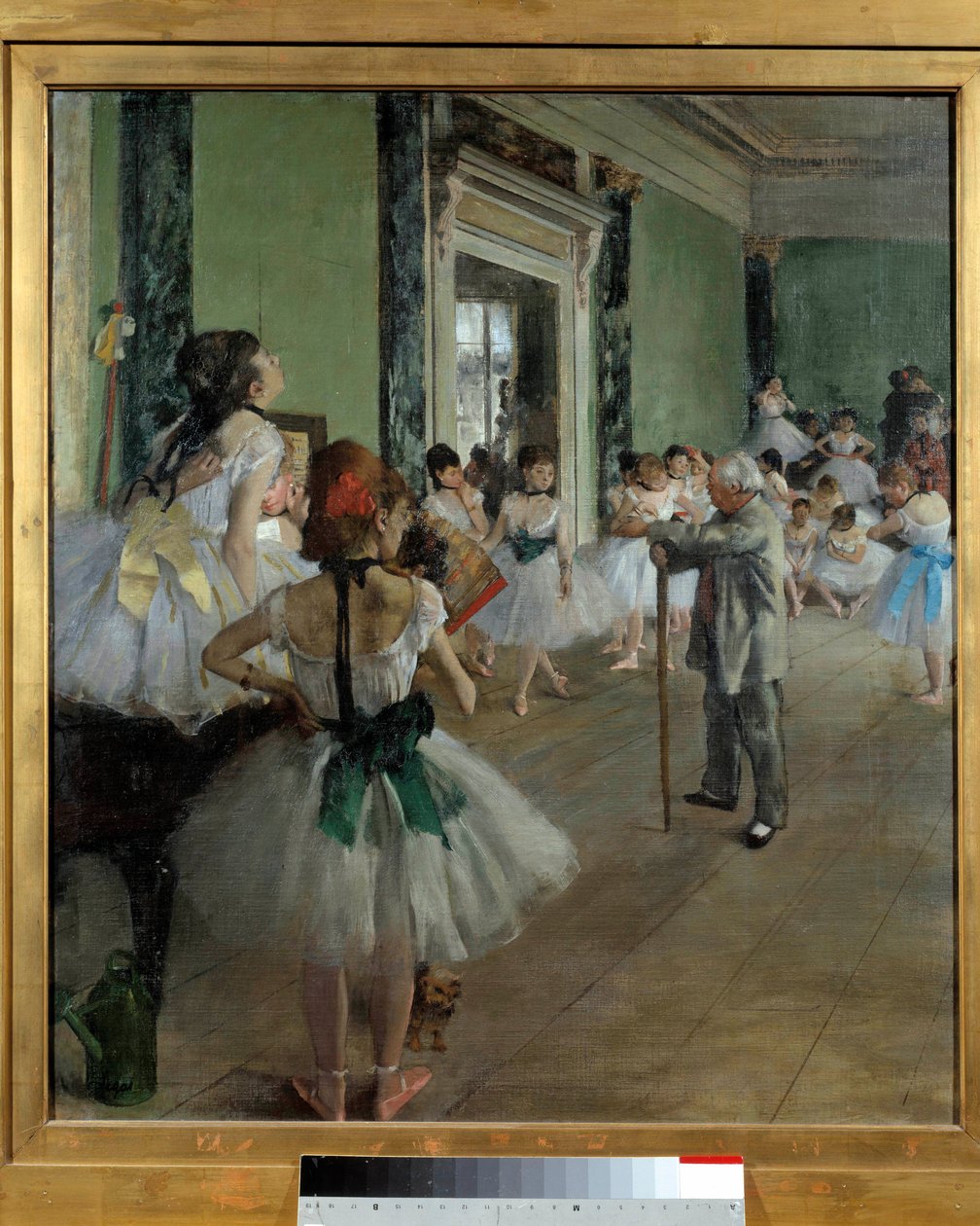 La classe di danza da Edgar Degas