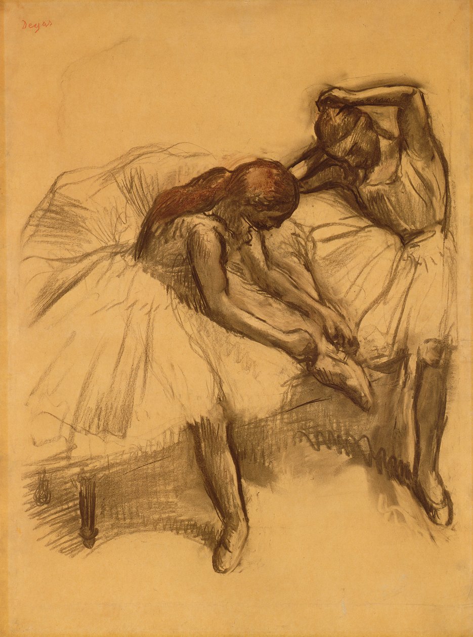 Due ballerini, 1905 da Edgar Degas