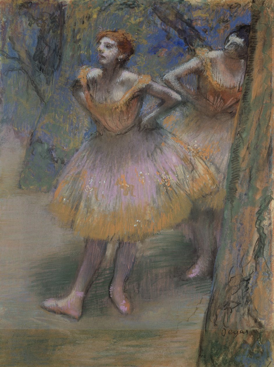 Due ballerini, c.1893-?98 da Edgar Degas