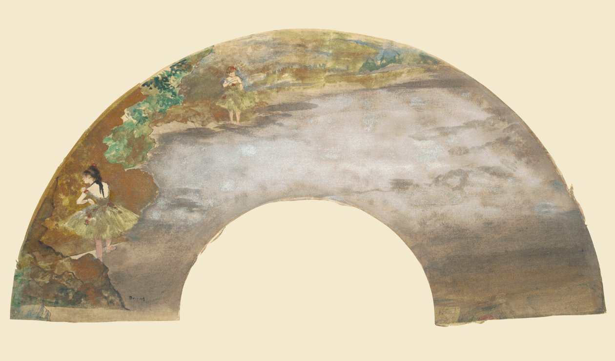 Due ballerini da Edgar Degas