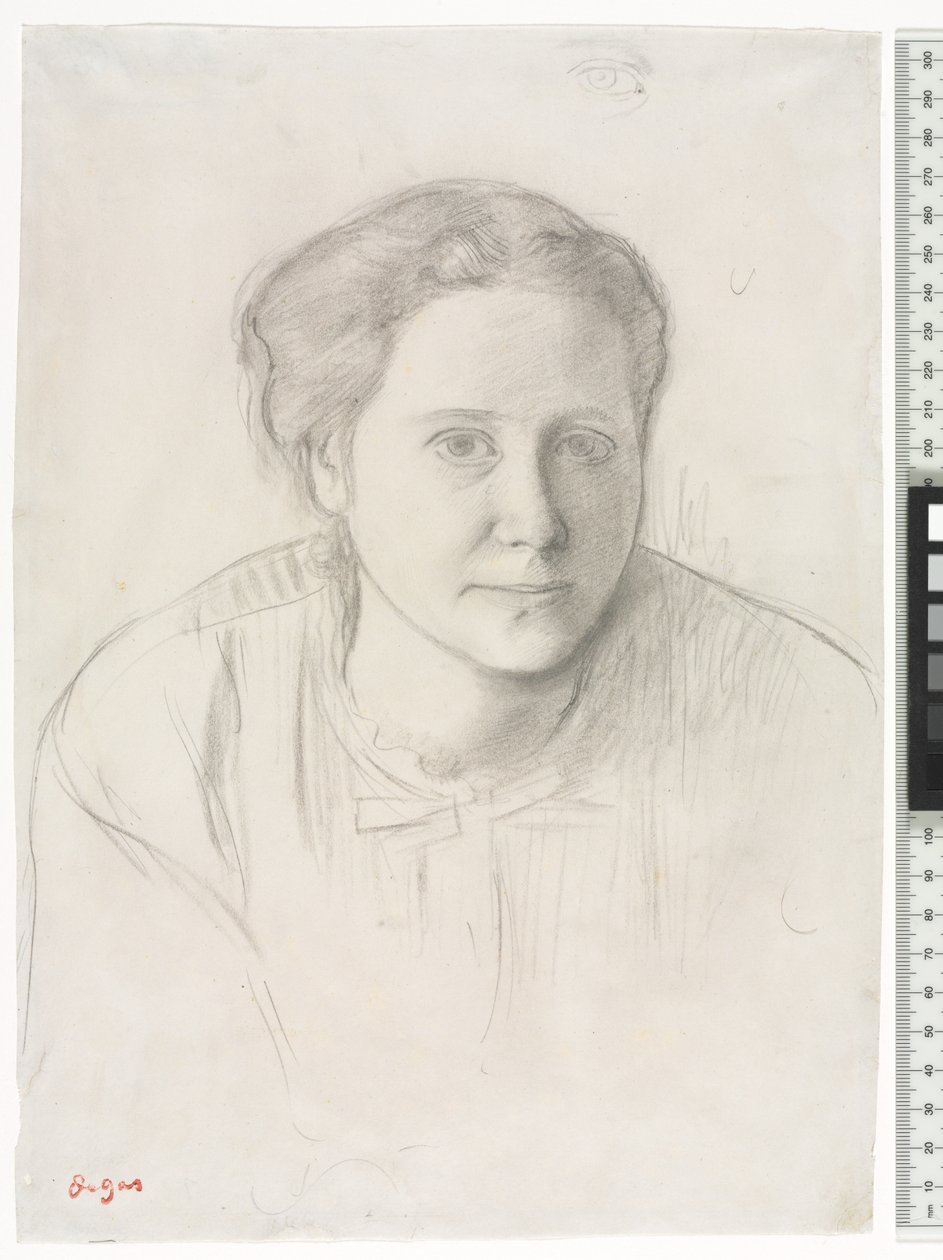 Victoria Dubourg, c.1866 da Edgar Degas