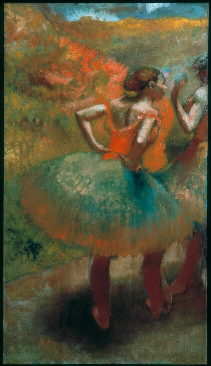 Due ballerini da Edgar Degas