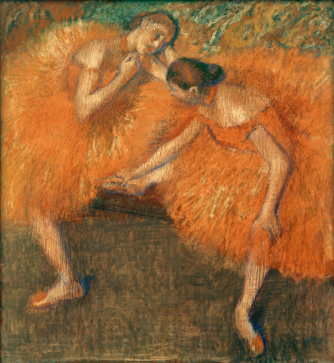 Due ballerine da Edgar Degas