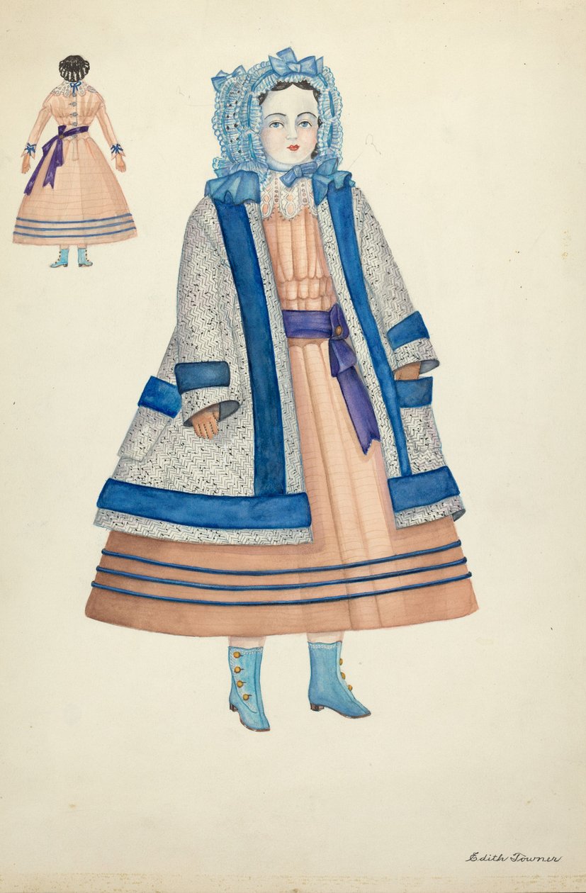 Bambola: "Rose Bates" da Edith Towner