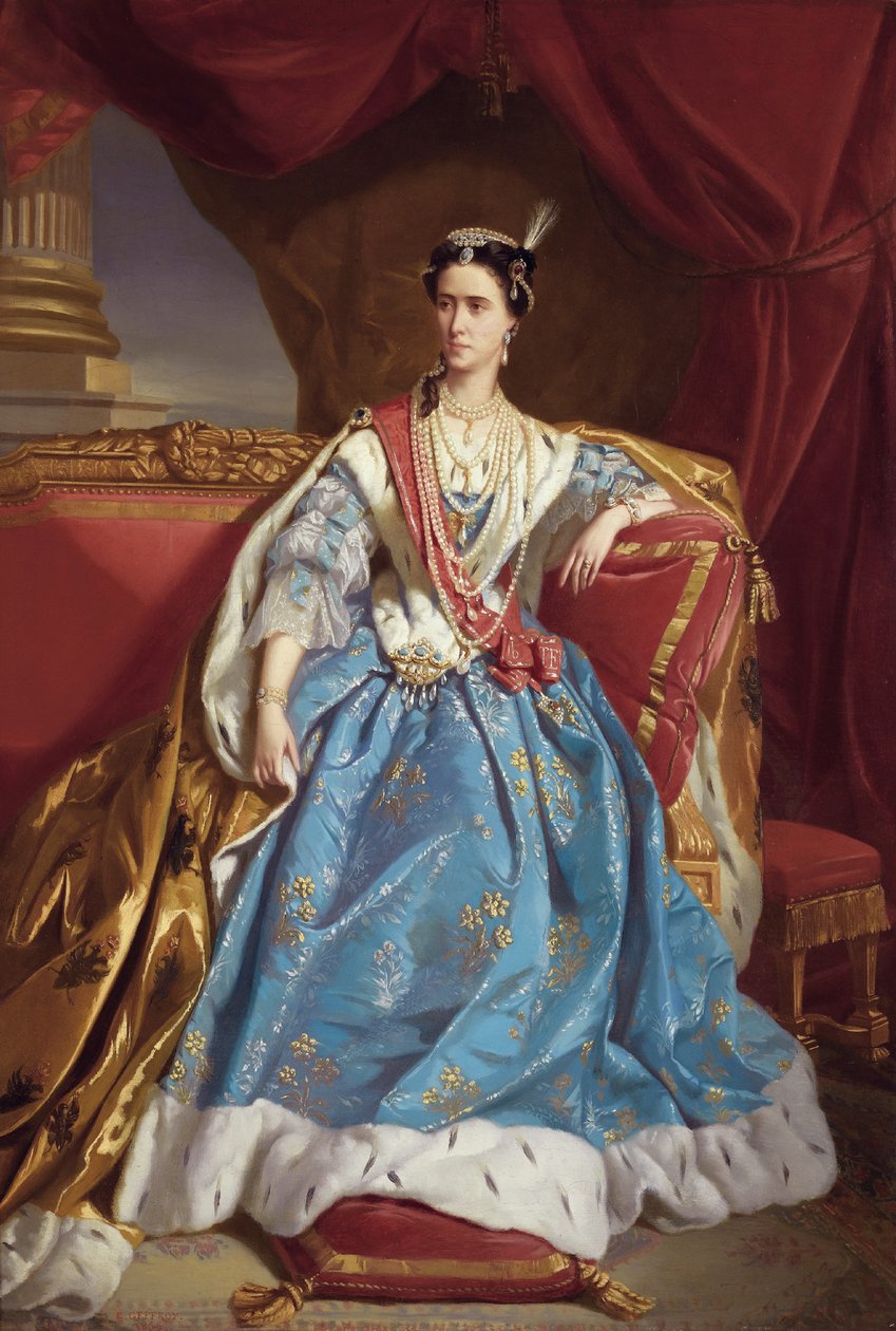 Élisa Rachel, 1855 da Edmond Aime Florentin Geffroy