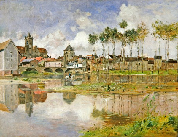 Moret-sur-Loing da Edmond Charles Yon