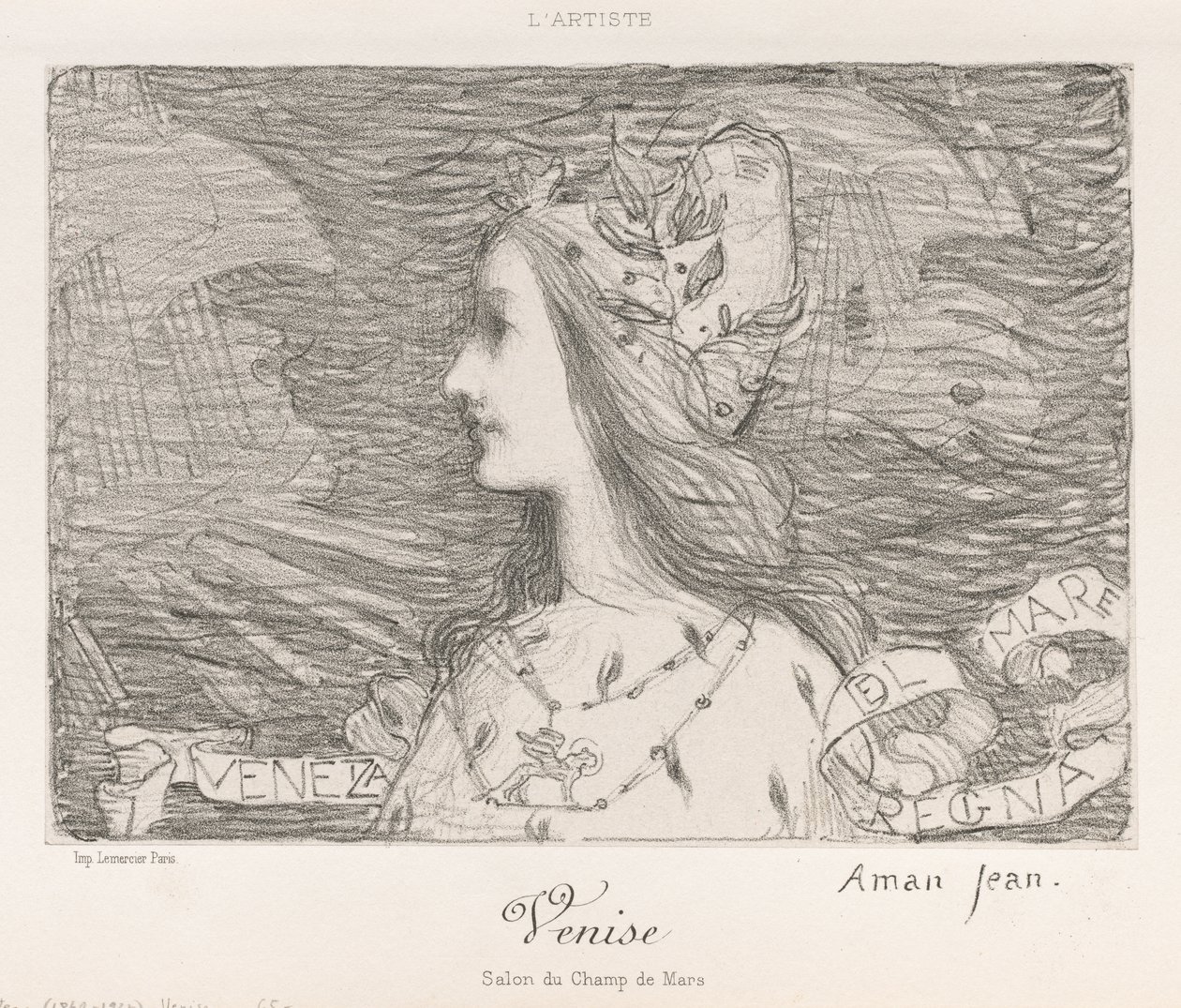 Venezia da Edmond François Aman Jean