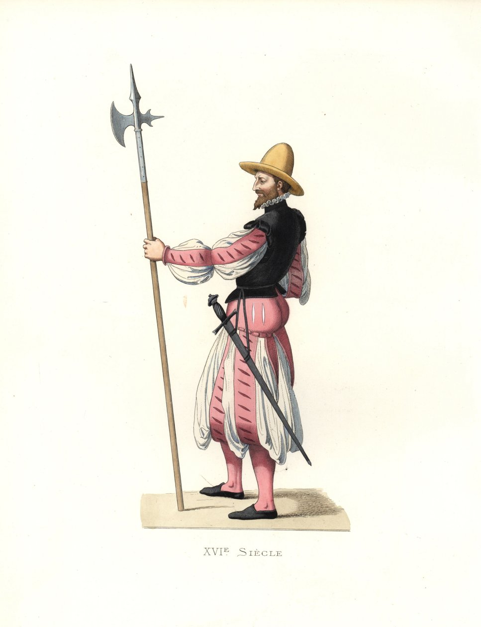 Mercenario tedesco da Edmond Lechevallier Chevignard