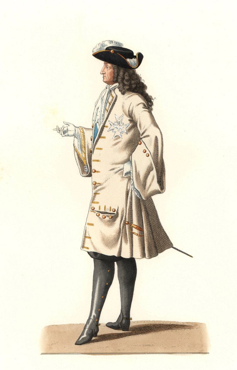 Luigi XIV di Francia (1638-1715) da Edmond Lechevallier Chevignard