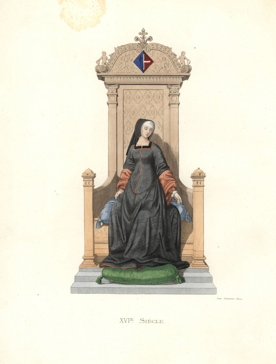 Luisa di Savoia (1476-1531) da Edmond Lechevallier Chevignard