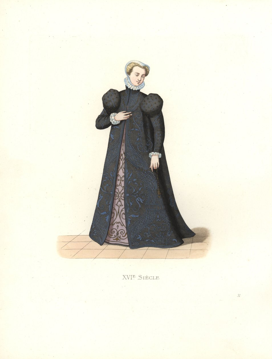 Nobile donna di Lorena da Edmond Lechevallier Chevignard