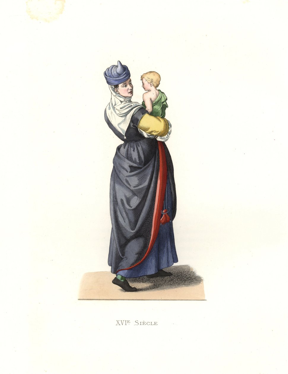 Donna di Bayonne da Edmond Lechevallier Chevignard