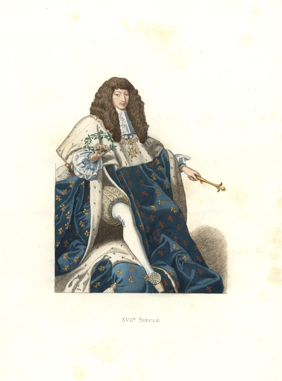 Giovane Luigi XIV, Re di Francia da Edmond Lechevallier Chevignard