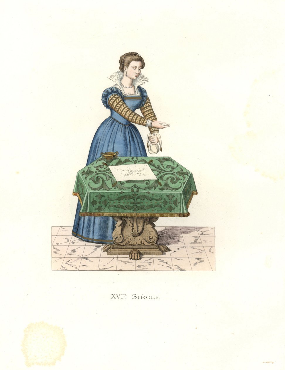 Giovane donna di Venezia da Edmond Lechevallier Chevignard