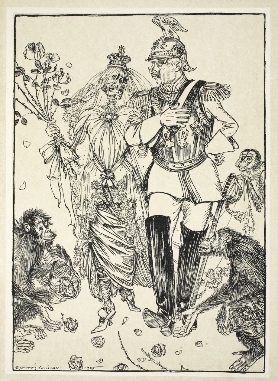 Matrimonio di convenienza, illustrazione da The Kaiser
