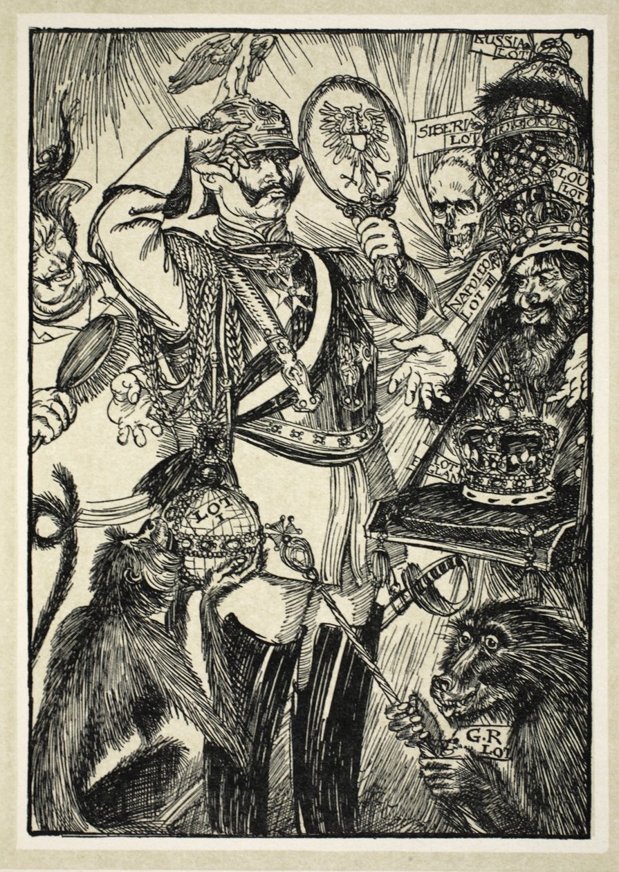 Pour les Beaux Yeux du Kaiser, illustrazione da The Kaiser
